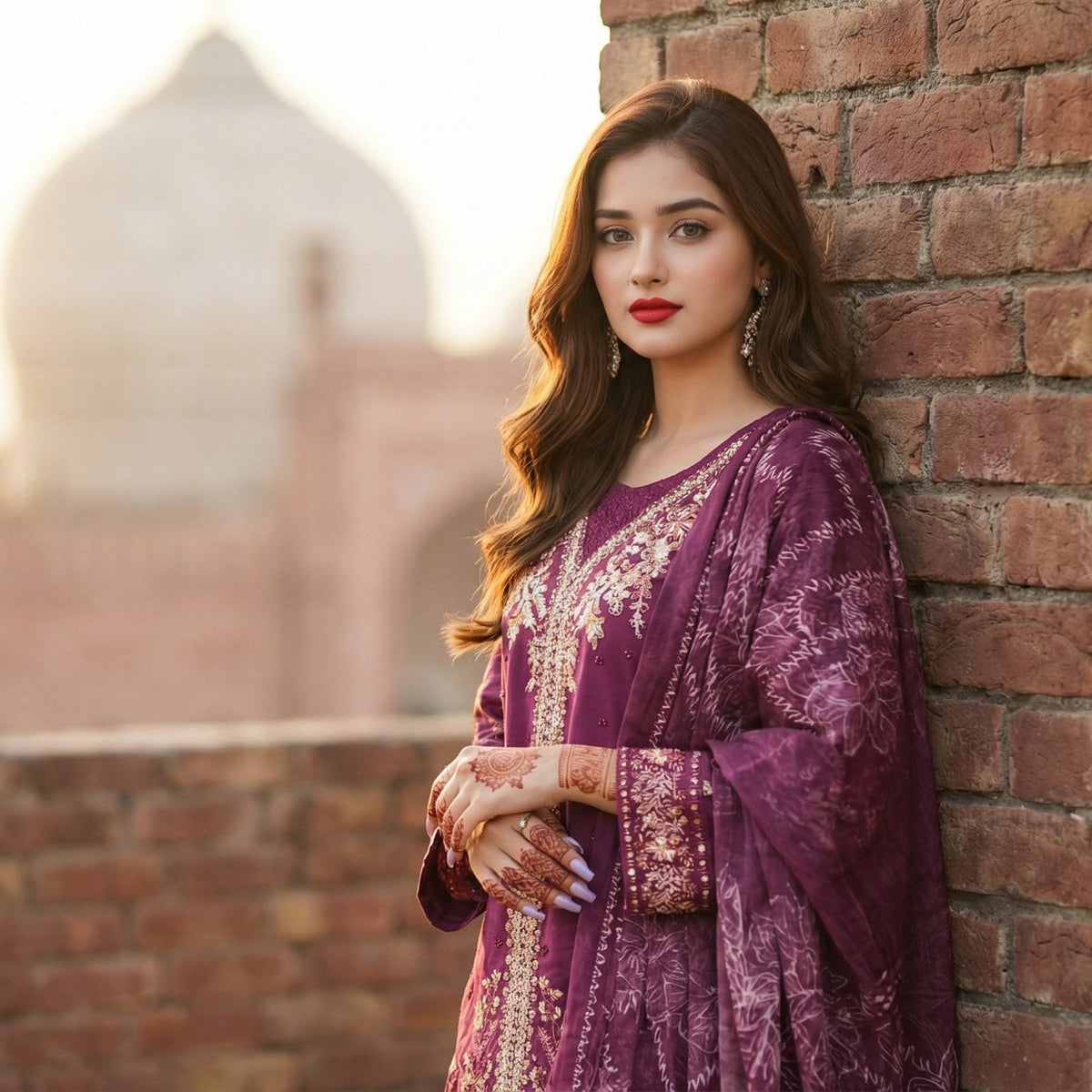 Gul-e-Aab | Embroidered 3-Piece Cotton-Lawn