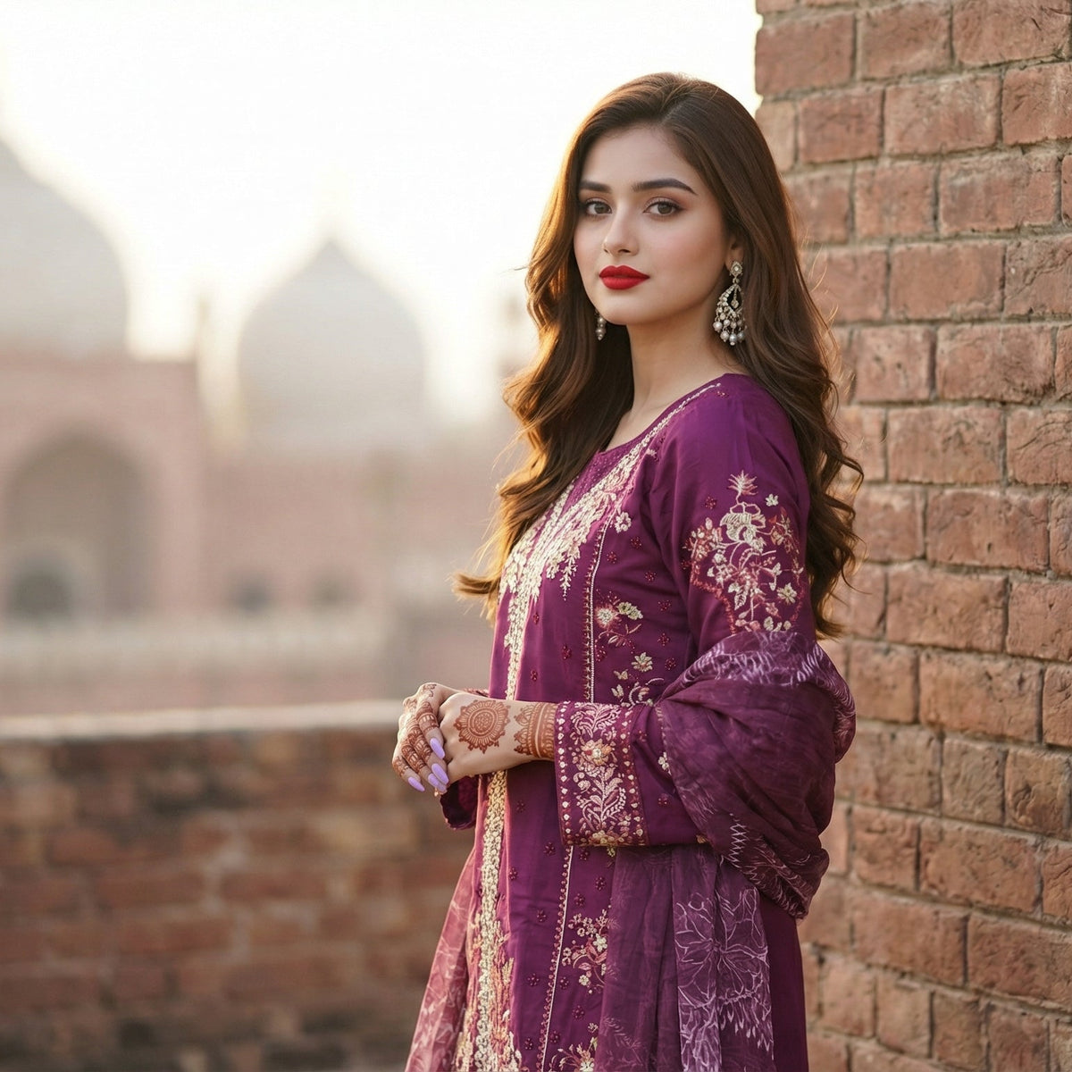 Gul-e-Aab | Embroidered 3-Piece Cotton-Lawn