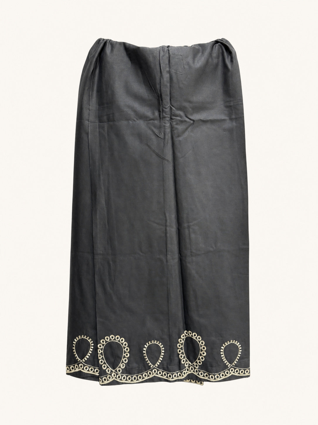 Black Winter Cotton Embroidered Kurti – Premium Stitched Casual Kameez